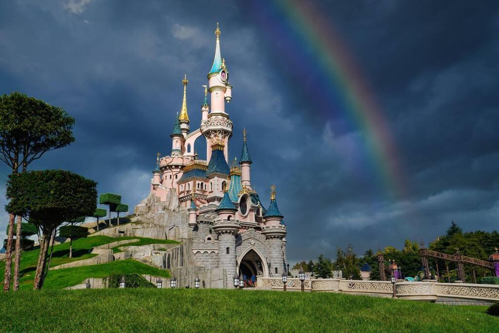 Appartement Chic 5 Min Disneyland/Vallee Village Serris Esterno foto